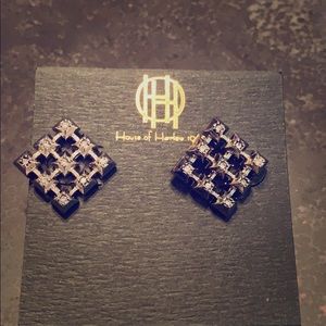 House of Harlow earrings